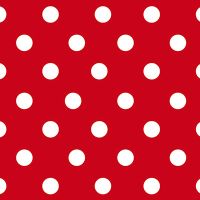 Polka Dots Dark Red and White - DeinDesign