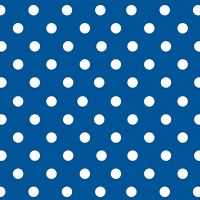 Polka Dots - navy blue and white - DeinDesign