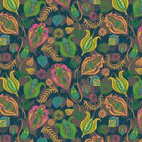Folkish Froliage - Lotti Brown