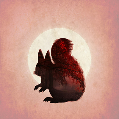 Rotes Eichhörnchen - Jessica Broton
