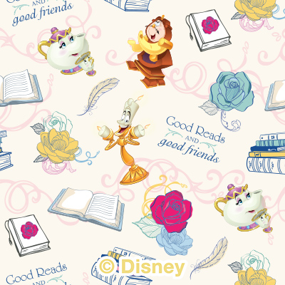 Beast friends pattern - Disney Princess
