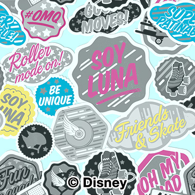 Sticker Logos - Disney Soy Luna
