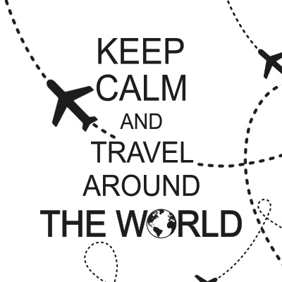 Keep Calm and Travel - DeinDesign
