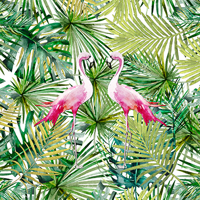 Palm Flamingo - UtART