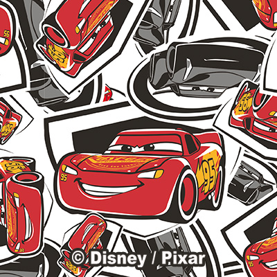 Cars3 Retro Muster - Disney Pixar