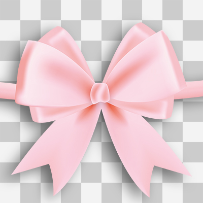 Pink Bow transparent - DeinDesign