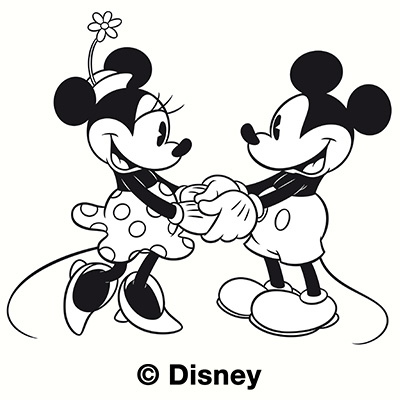Mickey and Minnie - Disney Mickey Mouse