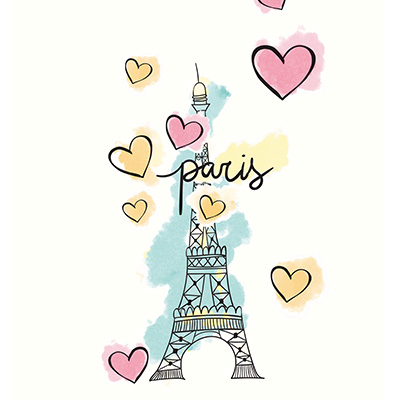 Eiffelturm Herzchen - DeinDesign