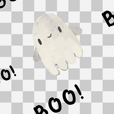 Boo and Ghost - DeinDesign
