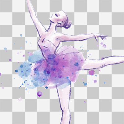 Prima Ballerina ohne Hintergrund - DeinDesign
