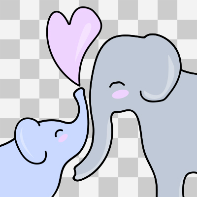 Elephant Love  - DeinDesign