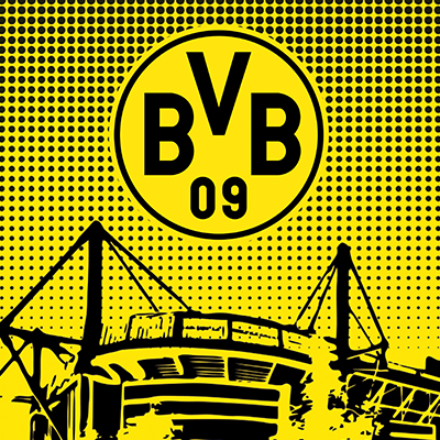DeinDesign Hülle kompatibel mit Huawei P20 Lite Handyhülle Case Borussia Dortmund BVB Holzoptik 