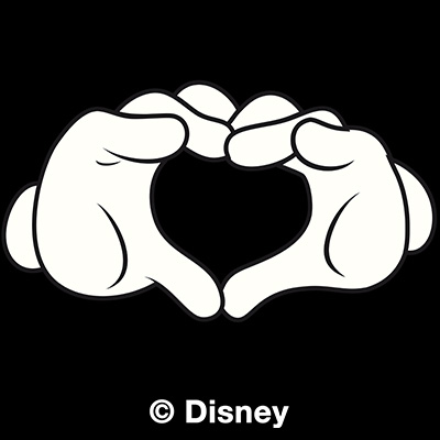 Love Hands Micky and Minnie - Disney Mickey Mouse