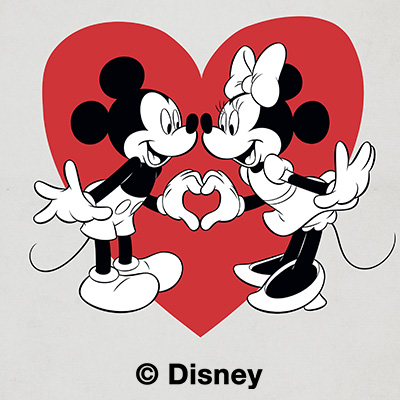 Mickey and Minnie in Love - Disney Mickey Mouse