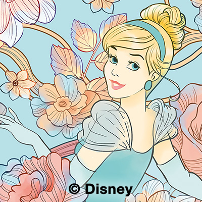 Cinderella Royal Floral - Disney Princess