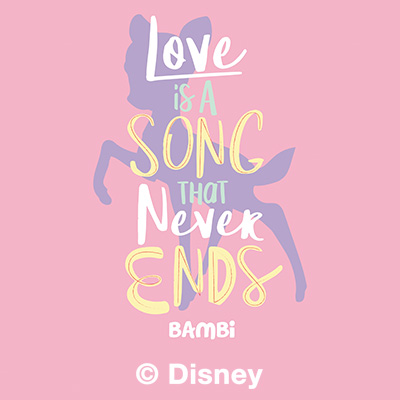 Love Is a Song Girly - Disney 