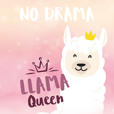 Llama Queen - DeinDesign