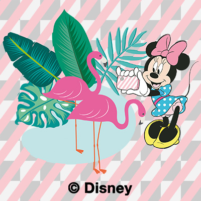 Minnie Flamingo ohne Hintergrund - Disney Minnie Mouse