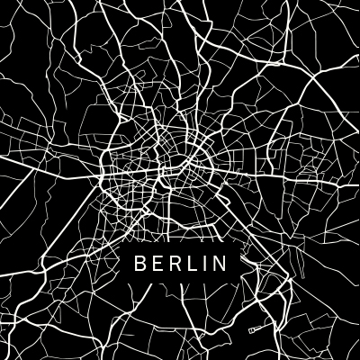 Berlin City Map - DeinDesign