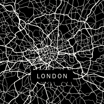 London City Map - DeinDesign