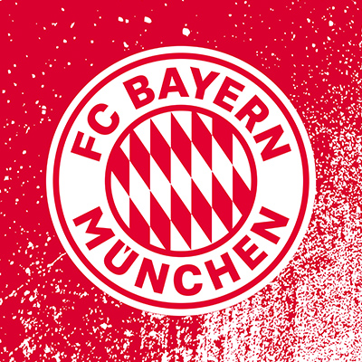 Splatter Rot - FCB - FC Bayern München