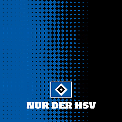 Nur der HSV - Rautenraster Schwarz - HSV