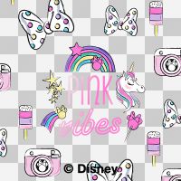 Pink Vibes Transparent - Disney Minnie Mouse