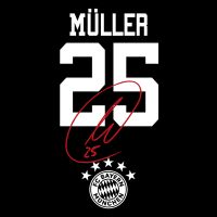 Müller #25 - Sturm - FCB - FC Bayern München
