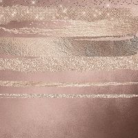 Glitter Layers Rosé/Copper Glitterlook - UtART