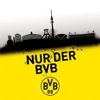 Nur der BVB - Silhouette - Borussia Dortmund