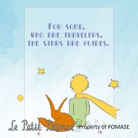 Star Guides Quote - Le Petit Prince
