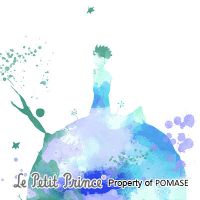 Aquarel Planet 3 - Le Petit Prince
