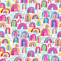 Cute Watercolor Rainbows - Ninola Design