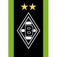 Schwarzer Streifen 2 Sterne - Borussia Mönchengladbach