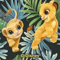 Simba and Nala Pattern - Disney 