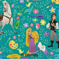 Rapunzel Blue Pattern - Disney Princess