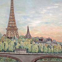 Eiffel Tower View by Deborah Eve Alastra - Bridgeman Art