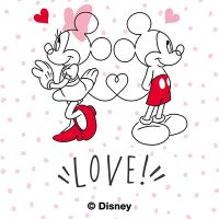 Micky Minnie Love - Disney Mickey Mouse