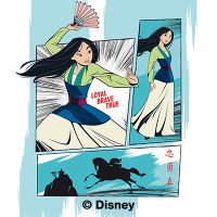 Mulan Loyal Brave True - Disney Princess