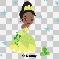 Kiss the frog transparent - Disney Princess