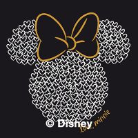 Minnie Black and White - Disney Minnie Mouse