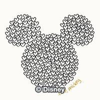 Micky Black and White - Disney Mickey Mouse