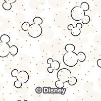 Golden Micky Pattern - Disney Mickey Mouse