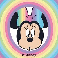 Minnie Rainbow Circle - Disney Minnie Mouse