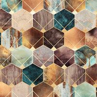 Natural Hexagons And Diamonds - Elisabeth Fredriksson