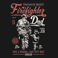 Firefighter Dad - DeinDesign