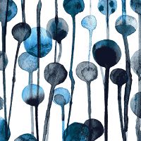 Dripping Dots Blue - Ninola Design
