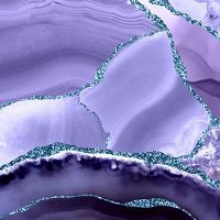 Lilac Marble Landscape - UtART