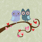 Dating Owls - DeinDesign