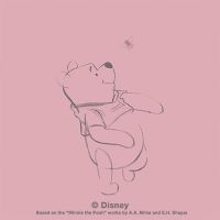 Winnie Pooh and Bee - Disney Winnie Puuh